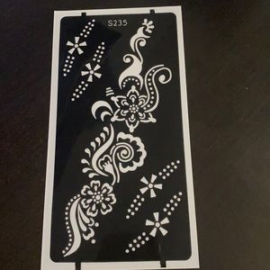 Henna Stencil #S235